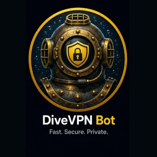 Логотип Telegram-бота: DiveVPN (@divevpn_bot)