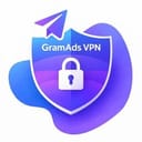 Логотип Telegram-бота: GramAds VPN (@gramadsvpnbot)