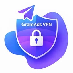 Логотип Telegram-бота: GramAds VPN (@gramadsvpnbot)
