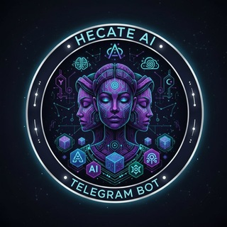 Логотип Telegram-бота: Hecate AI: ChatGPT 5 | Nano Banana 2 (@hecate_aibot)